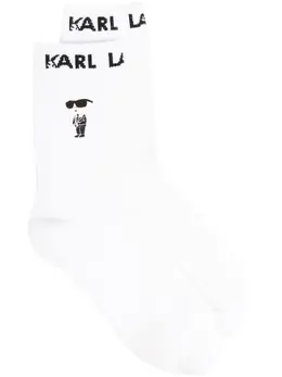 Karl Lagerfeld: Белые носки 