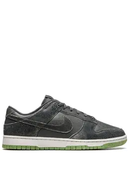 Nike: Чёрные кроссовки  Dunk Low Retro