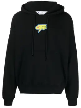 Off-White: Толстовка с принтом 