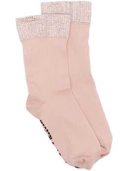 Wolford: Розовые носки 