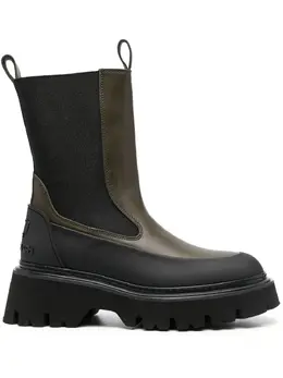 Woolrich: Зелёные ботинки 