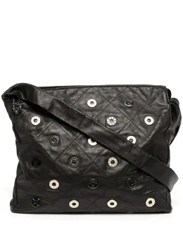 Chanel Pre-Owned: Чёрная сумка 