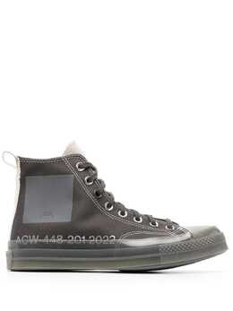 Converse: Тёмные кроссовки  Chuck 70