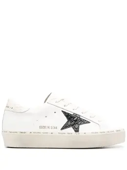Golden Goose: Белые кроссовки  Hi Star