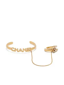 Chanel Pre-Owned: Кольцо 