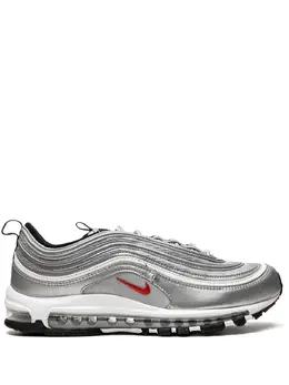 Nike: Серебристые кроссовки  Air Max 97