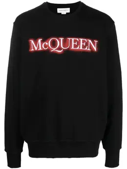 Alexander McQueen: Свитшот с принтом 