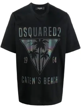 Dsquared2: Футболка с принтом 