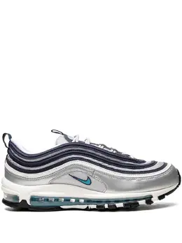 Nike: Серебристые кроссовки  Air Max 97