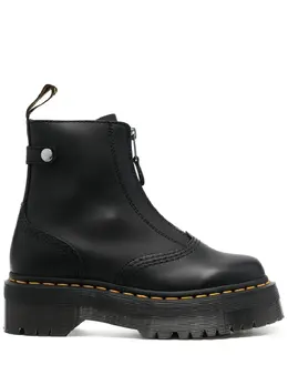 Dr. Martens: Чёрные ботинки 