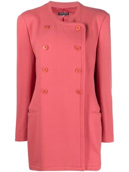 Giorgio Armani Pre-Owned: Куртка без воротника 