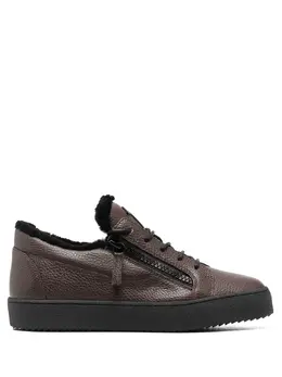 Giuseppe Zanotti: Коричневые кроссовки 