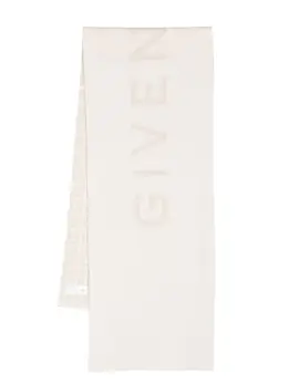 Givenchy: Белый шарф 