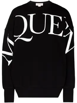 Alexander McQueen: Свитшот с принтом 