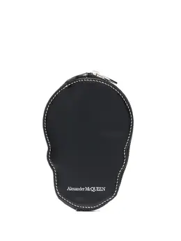 Alexander McQueen: Чёрный кошелёк  Skull