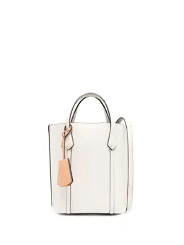 Tory Burch: Белая сумка-шоппер 