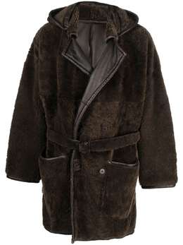 Gianfranco Ferré Pre-Owned: Пальто с капюшоном 