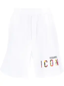 Dsquared2: Шорты  Icon с принтом