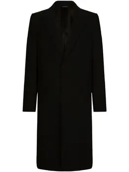 Dolce & Gabbana: Однобортное пальто 