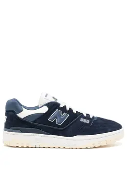 New Balance: Голубые кроссовки 