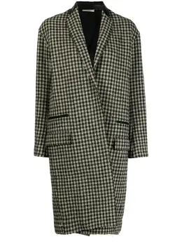 Céline Pre-Owned: Кожаное пальто 
