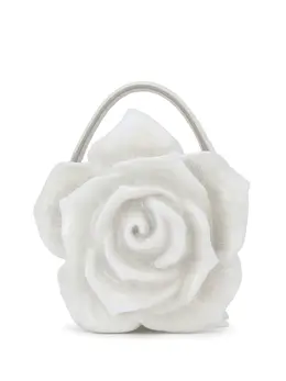 Dolce & Gabbana: Белая сумка на руку  Rose Dolce Box