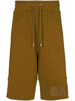 Balmain: Шорты с принтом 