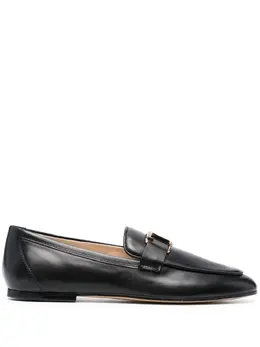 Tod's: Чёрные лоферы  T