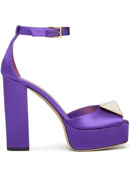 Valentino Garavani: Фиолетовые сандалии 