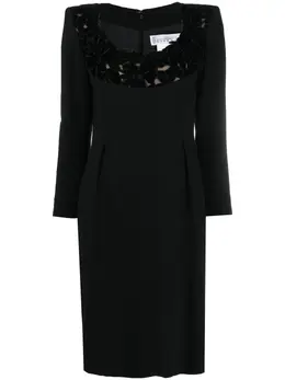 Givenchy Pre-Owned: Платье с растительным принтом 