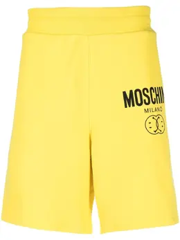 Moschino: Шорты с принтом 
