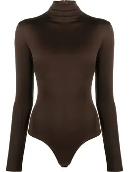 Atu Body Couture: Коричневый боди 