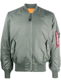 Alpha Industries: Зелёная куртка 