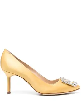 Manolo Blahnik: Жёлтые туфли  Hangisi