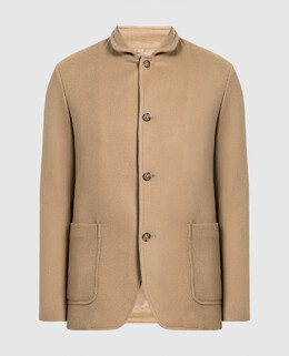 Loro Piana: Коричневое пальто 