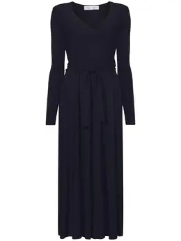 Proenza Schouler White Label: Платье с v-образным вырезом 