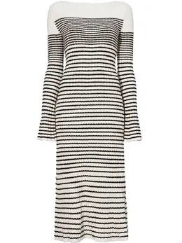 Proenza Schouler: Платье в полоску 