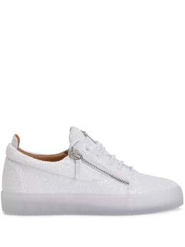Giuseppe Zanotti: Белые кроссовки 
