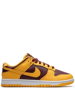 Nike: Жёлтые кроссовки  Dunk Low