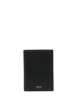 TOM FORD: Чёрный картхолдер  Logo