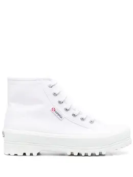 Superga: Белые кроссовки 