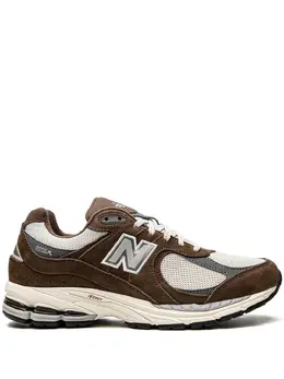 New Balance: Коричневые кроссовки  2002R