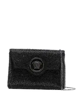 Versace: Чёрный клатч  La Medusa