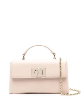 Furla: Розовая сумка-шоппер 