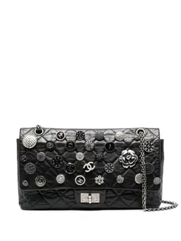 Chanel Pre-Owned: Чёрная сумка 