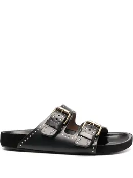 Isabel Marant: Чёрные сандалии  Lennyo