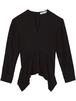 Proenza Schouler White Label: Топ с v-образным вырезом 