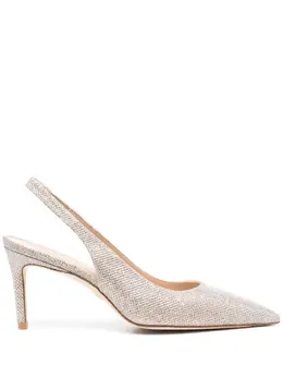 Stuart Weitzman: Серебристые туфли  Stuart