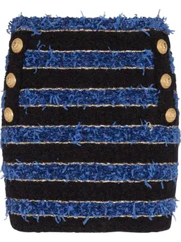 Balmain: Чёрная юбка 