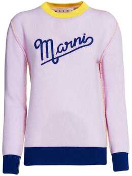Marni: Светлый свитер 
